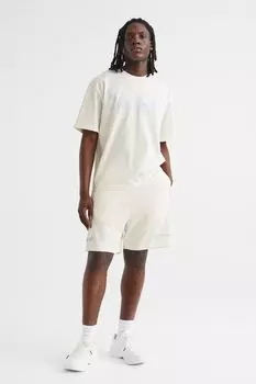 Спортивные шорты H&amp;M, кремовый / байкер