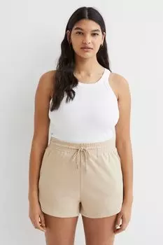 Спортивные шорты H&amp;M, светло-бежевый