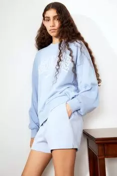 Спортивные шорты H&amp;M, светло-синий