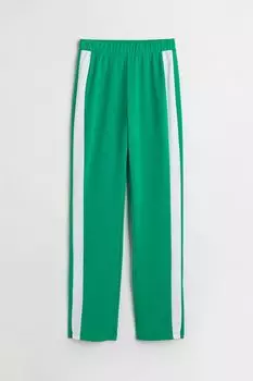 Спортивные шорты H&amp;M, зеленый/белый