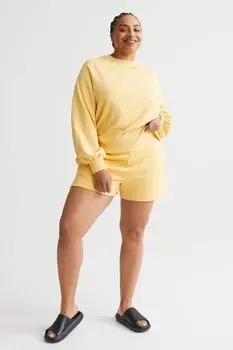 Спортивные шорты H&amp;M, желтый
