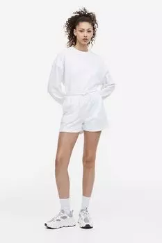 Спортивные шорты H&M, белый