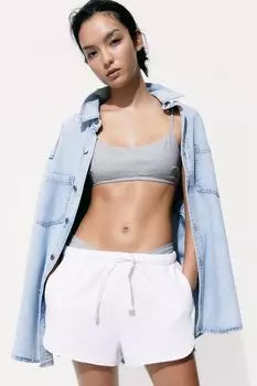 Спортивные шорты H&M, белый