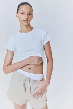 Спортивные шорты H&M, бежевый