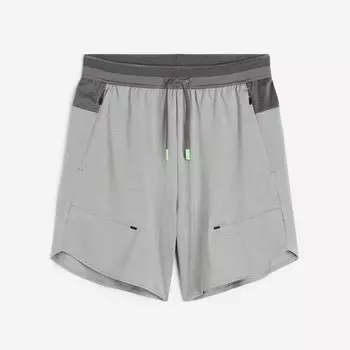 Спортивные шорты H&M DryMove, серый/темно-серый