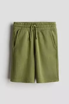Спортивные шорты H&M, хаки