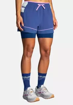Спортивные шорты HIGH POINT 3" 2-IN-1 Brooks, цвет aegean lt slate