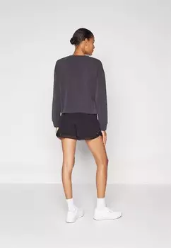 Спортивные шорты HIGH RISE RACER RUN SHORT Athleta, черный