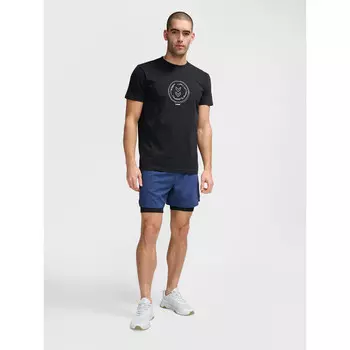 Спортивные шорты Hummel, цвет dunkelblau/blau/blau