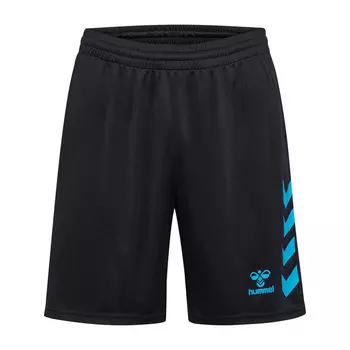 Спортивные шорты Hummel, цвет schwarz/elektroblau/blau