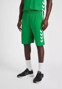 Спортивные шорты Hummel, зеленый неон