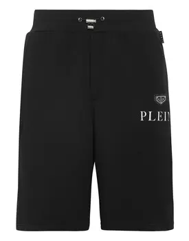 Спортивные шорты Iconic Plein Philipp Plein, черный