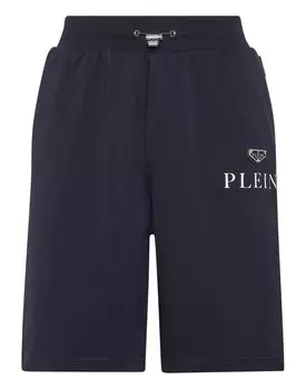 Спортивные шорты Iconic Plein Philipp Plein, цвет Dark Blue