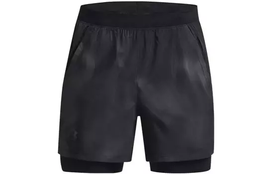 Спортивные шорты Iso-Chill мужские черные Under Armour, черный