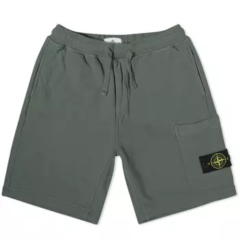Спортивные шорты из хлопка с начесом Stone Island