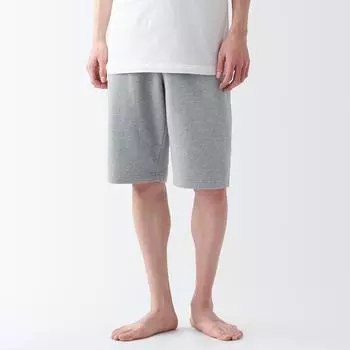 Спортивные шорты из переработанного хлопка MUJI, серый