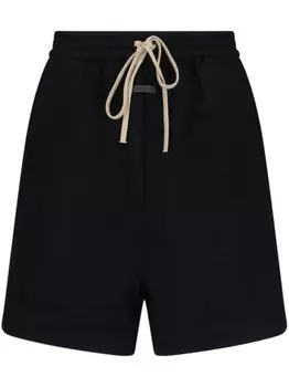 Спортивные шорты из вареной шерсти Fear Of God, черный