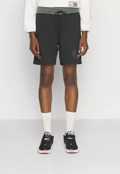 Спортивные шорты Jordan, черный/стально-серый/оранжевый магма