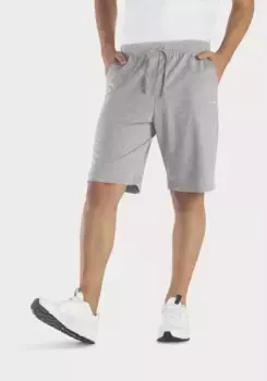 Спортивные шорты KangaROOS "короткие спортивные штаны" из мягкой потовой ткани с кулиской, цвет Grau-Meliert