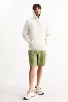 Спортивные шорты карго C&A, зеленый