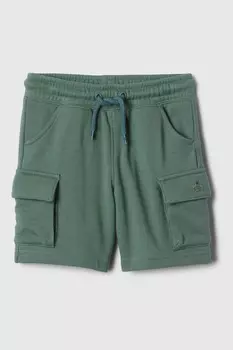 Спортивные шорты-карго (от 12 месяцев до 5 лет) Gap, зеленый