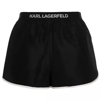 Спортивные шорты Karl Lagerfeld Essential Karl, черный