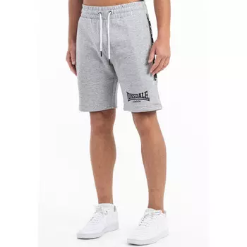 Спортивные шорты Lonsdale, серый/черный