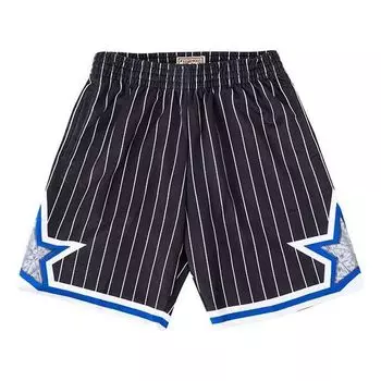 Спортивные шорты Mitchell & Ness 75th Anniversary NBA Swingman Shorts Orlando Magic 'Black Blue', черный