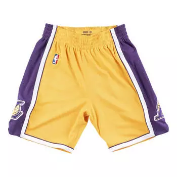 Спортивные шорты Mitchell & Ness NBA Authentic Shorts Los Angeles Lakers Home 2009-10 'Yellow Purple', желтый