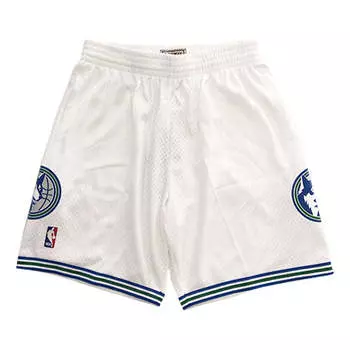 Спортивные шорты Mitchell & Ness NBA Swingman Shorts Minnesota Timberwolves 1995-96 'White', белый