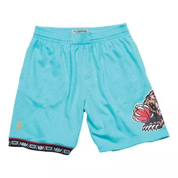 Спортивные шорты Mitchell & Ness NBA Swingman Shorts Vancouver Grizzlies Road 1996-97 'Teal'