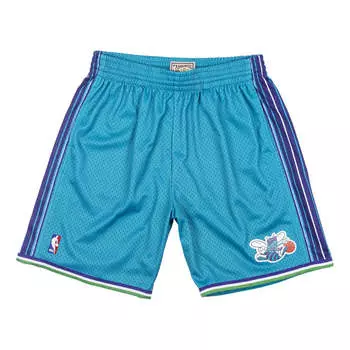 Спортивные шорты Mitchell & Ness NBA Swingman Shorts Charlotte Hornets Road 1999-00 'Blue', синий