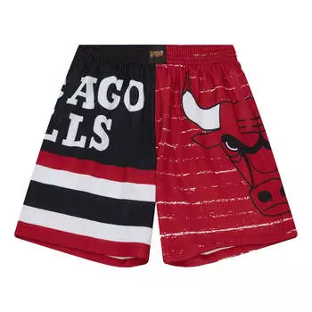Спортивные шорты Mitchell & Ness x NBA Jumbotron 3.0 Shorts 'Chicago Bulls', красный