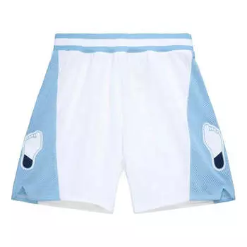 Спортивные шорты Mitchell & Ness x University Of North Carolina 1983 Shorts 'White Blue', белый
