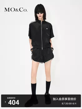 Спортивные шорты Moco из ацетата, черный