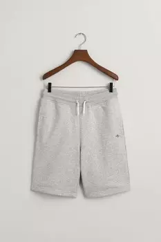 Спортивные шорты молодежные для мальчиков со щитком Gant, серый