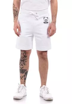 Спортивные шорты MOSCHINO, белые