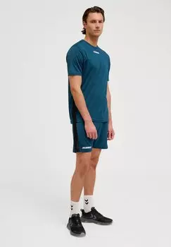 Спортивные шорты MULTI Hummel, темно-синий