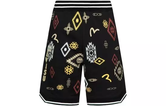 Спортивные шорты мужские черные Evisu, черный