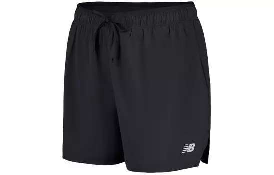 Спортивные шорты мужские черные New Balance, черный