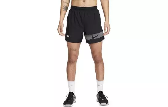 Спортивные шорты мужские черные Nike, черный