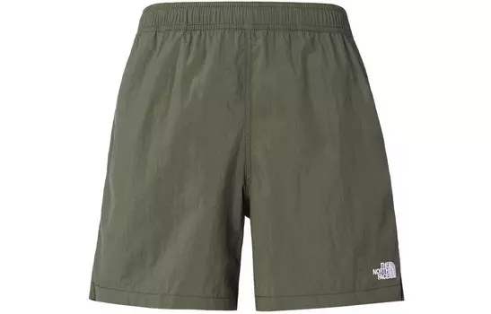 Спортивные шорты мужские оливково-зеленые The North Face, оливково-зеленый