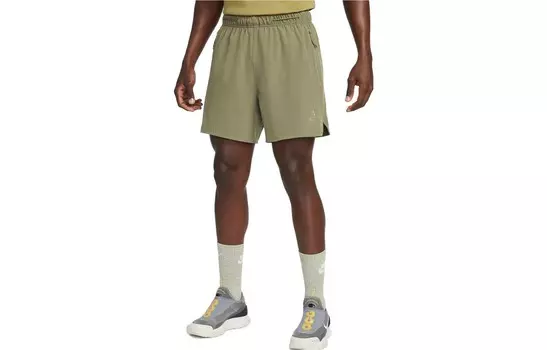 Спортивные шорты мужские зеленые Nike, зеленый