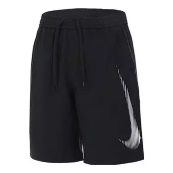 Спортивные шорты Nike Form Dri-FIT 9 Inch Unlined Versatile Shorts Asia Sizing 'Black White', черный