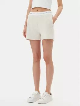 Спортивные шорты обычного кроя 000QS7275E Calvin Klein Underwear, бежевый