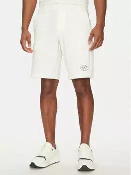 Спортивные шорты обычного кроя 7M000196 AF13554 U0005 Ea7 Emporio Armani, белый