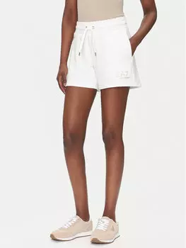 Спортивные шорты обычного кроя 7W000269 AF12482 U0005 Ea7 Emporio Armani, белый