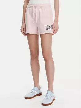 Спортивные шорты обычного кроя 870535-05 Gap, розовый