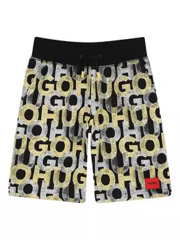 Спортивные шорты обычного кроя G00368 D Hugo, черный