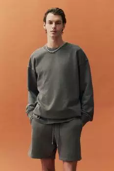 Спортивные шорты обычного кроя H&M, серый